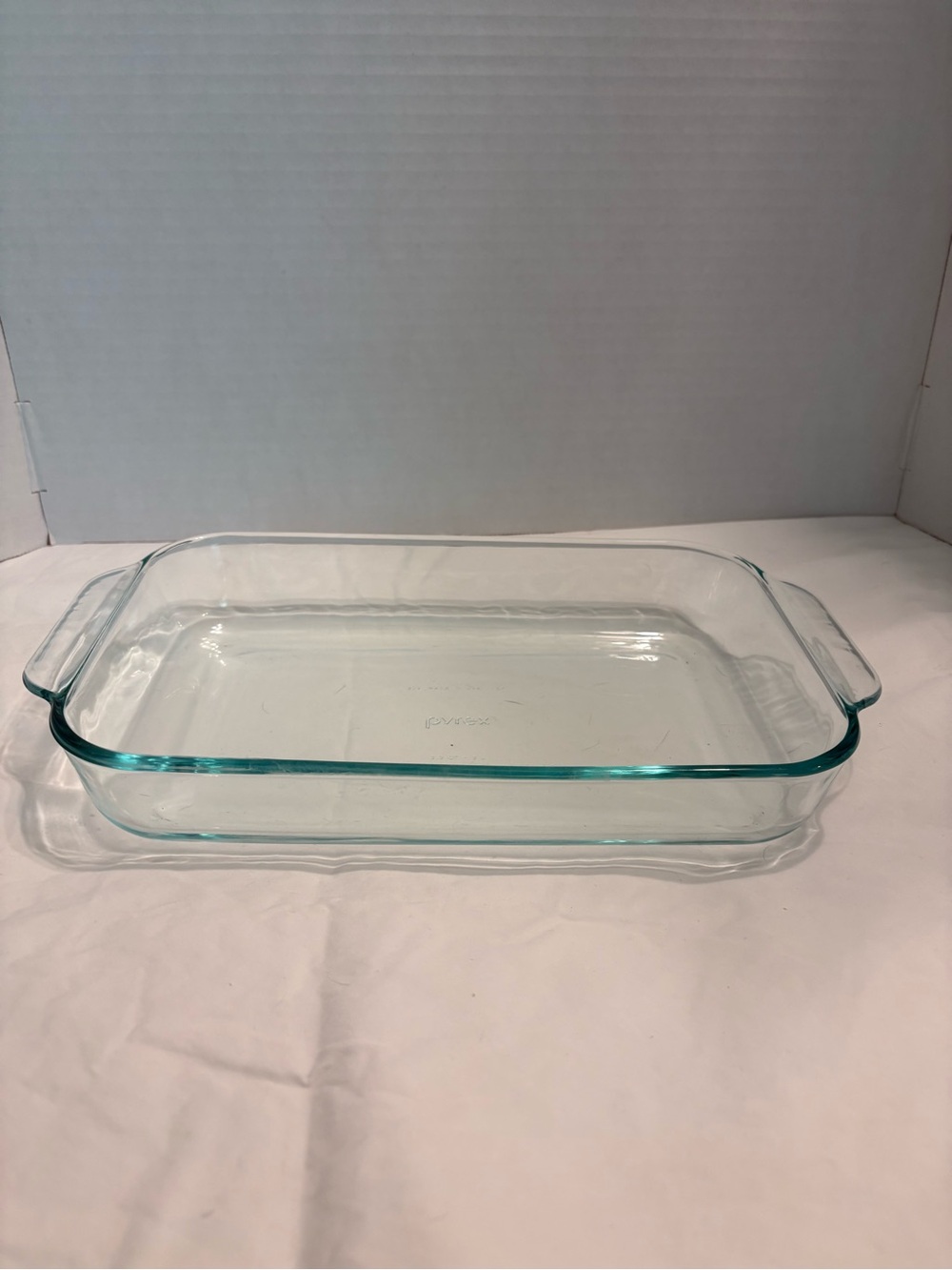 PYREX 232 Rectangular 11x7x2 Casserole Baking Dish Clear Glass Made in USA 2 Qt